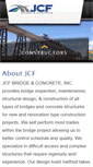 Mobile Screenshot of jcf-bridge.com